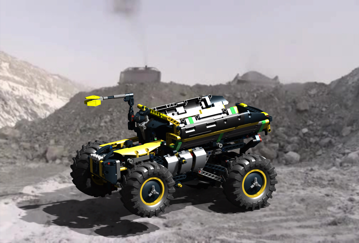42081 Volvo概念轮式载运机3D数模图纸 STP格式